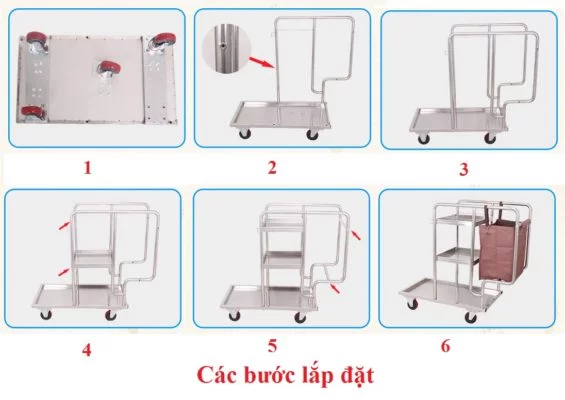 Xe đẩy dọn vệ sinh inox XBH-0325 7 9221044358_1065105372