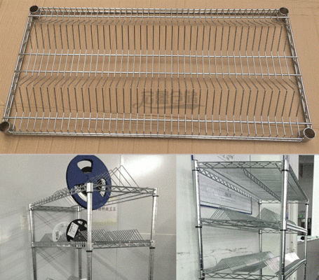 Vỉ lưới 2 đỉnh sóng SMT kệ đa năng XBH-0248 9 Vỉ 2 đỉnh