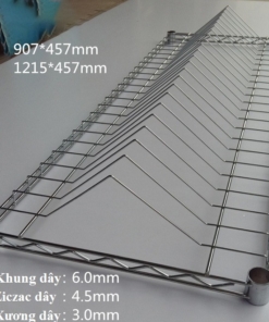 Vỉ lưới 1 đỉnh sóng SMT kệ đa năng XBH-0247 8 Vỉ Lưới 1 đỉnh Sóng.